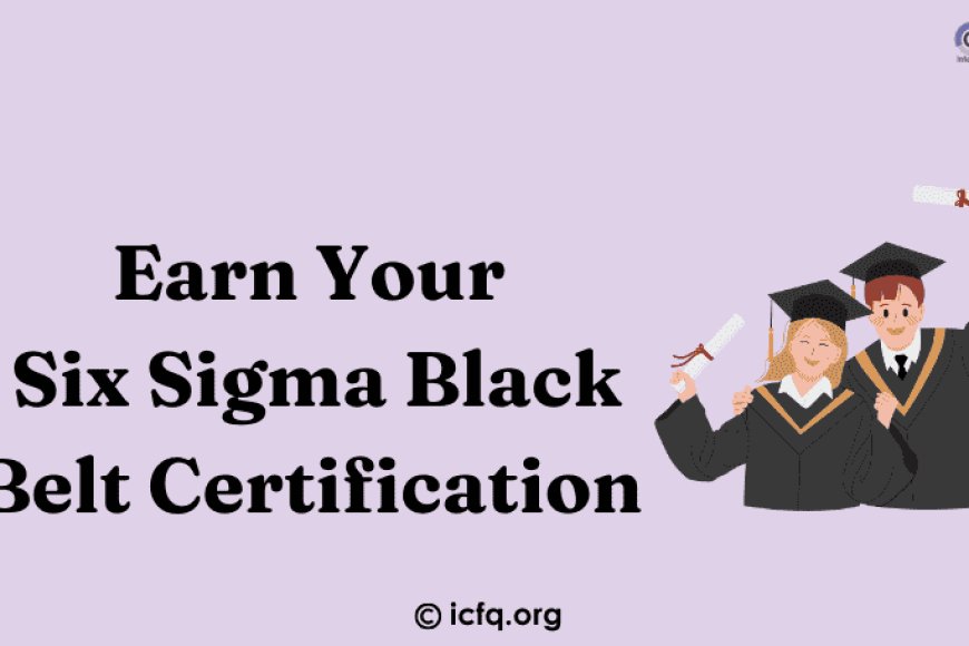 Earn Your Six Sigma Black Belt Certification In Process Control ICFQ