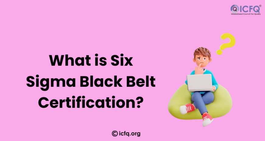 What is Six Sigma Black Belt Certification?