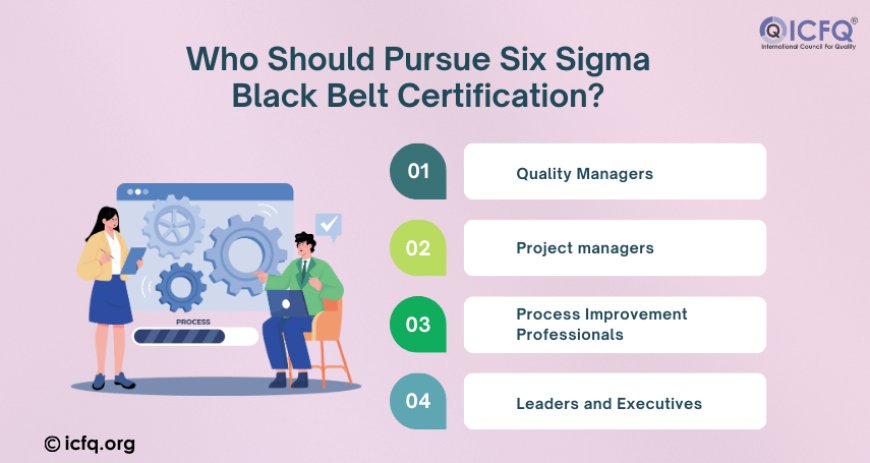 Who Should Pursue Six Sigma Black Belt Certification