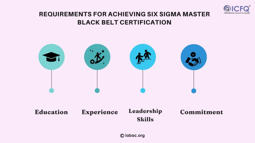 Requirements for Achieving Six Sigma Master Black Belt Certification