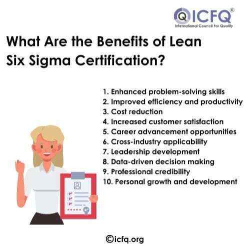 What are the Benefits of Lean Six Sigma Certification