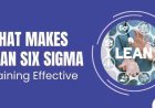 What Makes Lean Six Sigma Training Effective