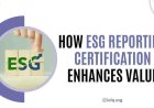 How ESG Reporting Certification Enhances Value?