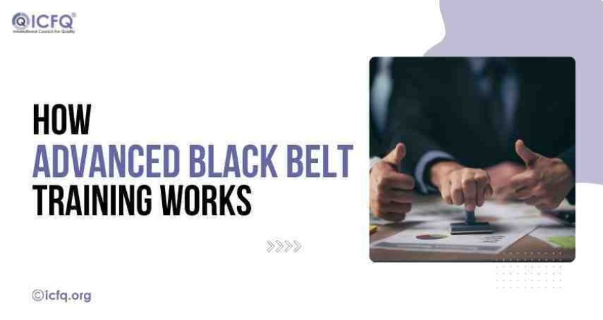 How Advanced Black Belt Training Works