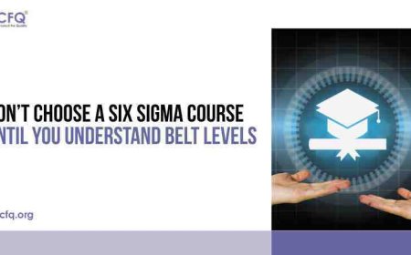 Don’t Choose a Six Sigma Course Until You Understand Belt Levels
