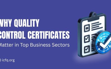 Why Quality Control Certificates Matter in Top Business Sectors
