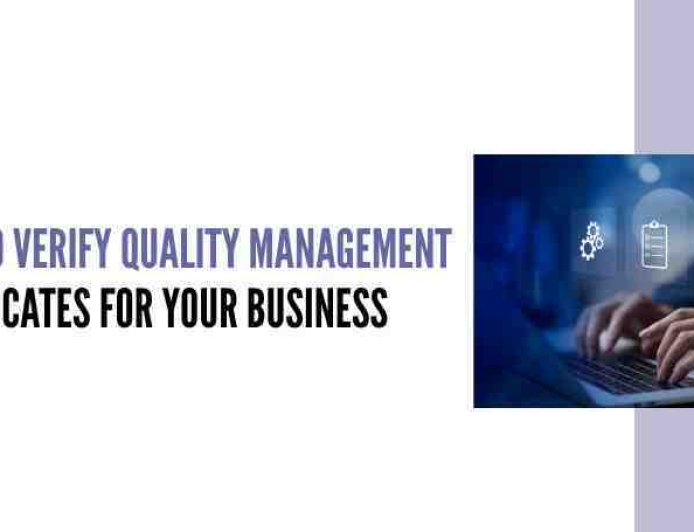 How to Verify Quality Management Certificates for Your Business